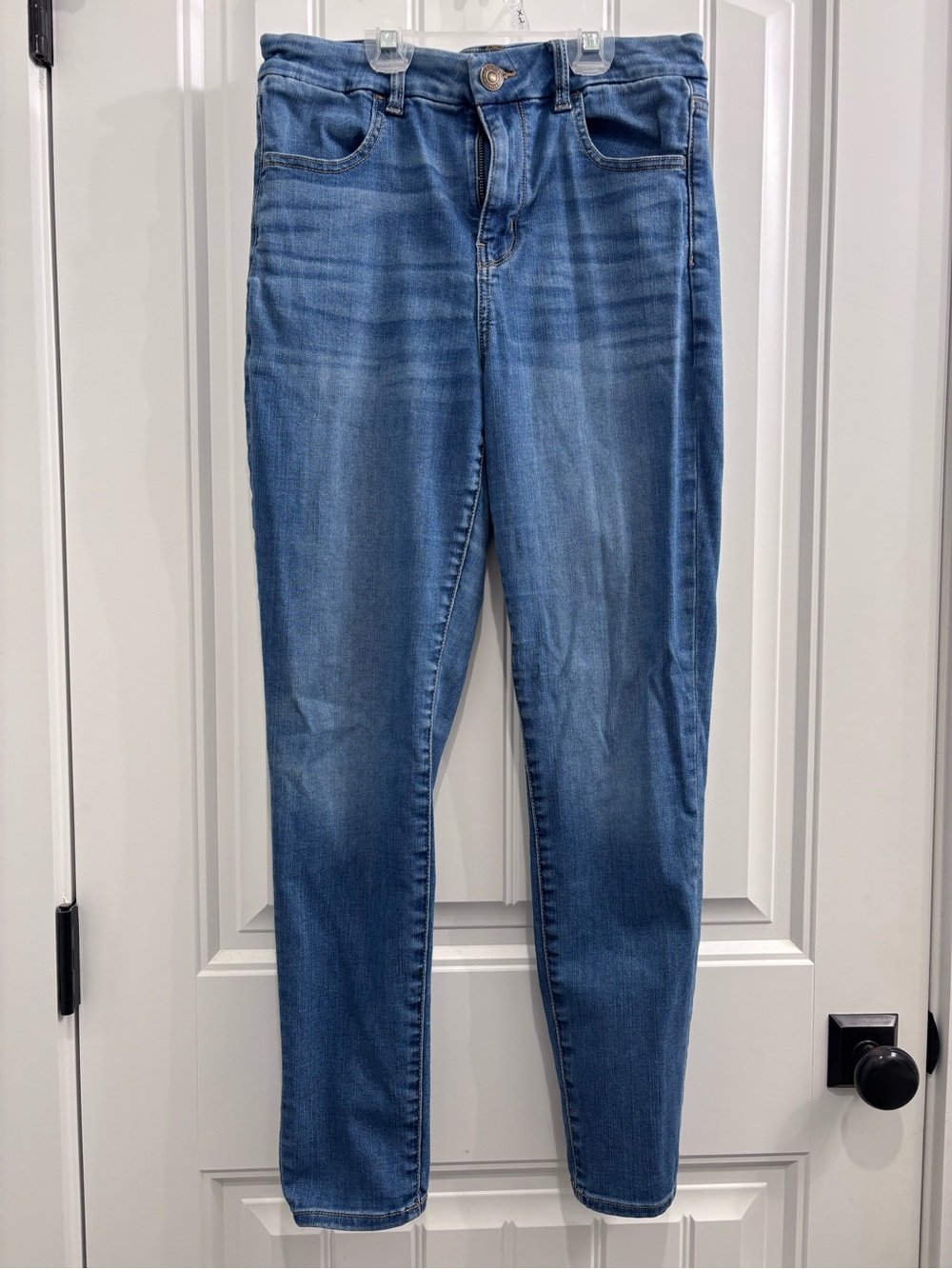 American Eagle Outfitters Women's Medium Blue Skinny Jeans